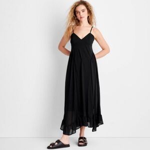 Future collective -  Black Maxi Dress, size S